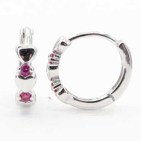 Stříbrné náušnice