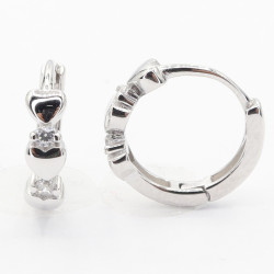 Stříbrné náušnice