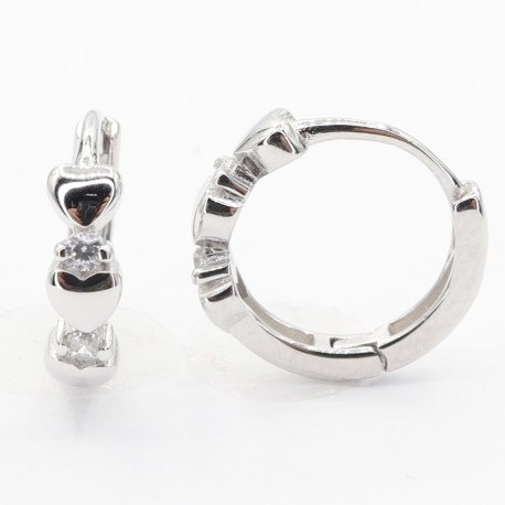 Stříbrné náušnice