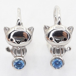 Stříbrné náušnice