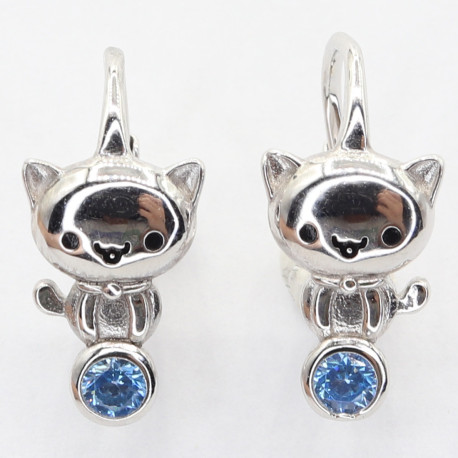 Stříbrné náušnice