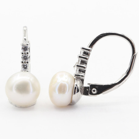 Stříbrné náušnice