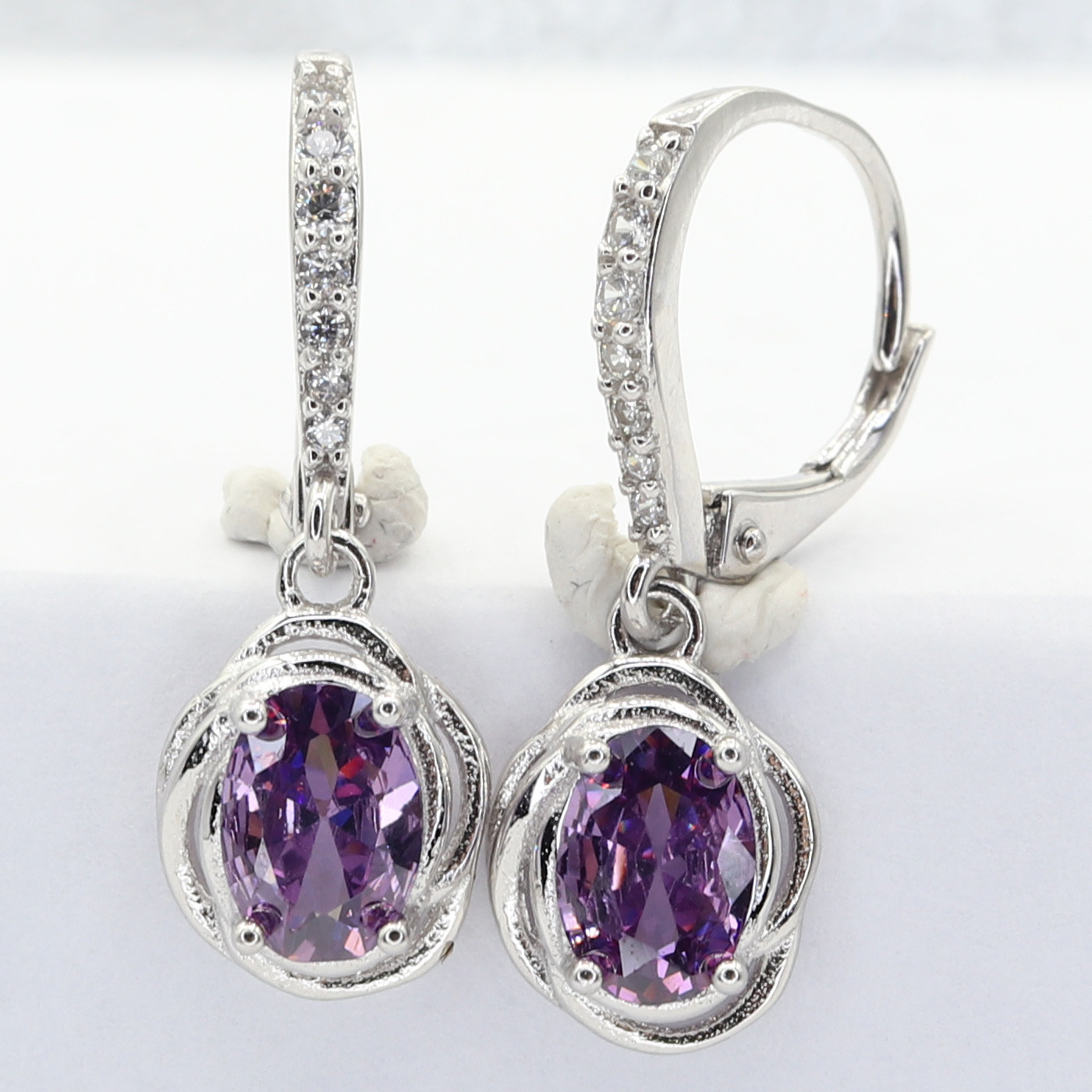 Stříbrné náušnice