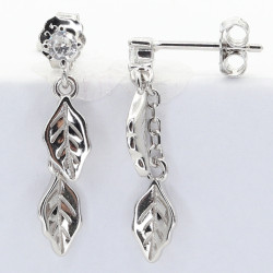 Stříbrné náušnice