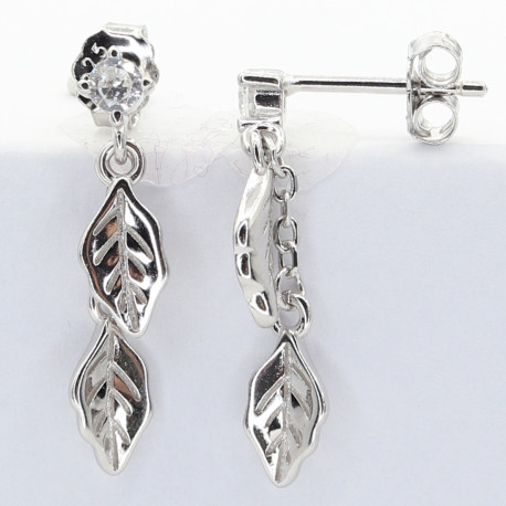 Stříbrné náušnice