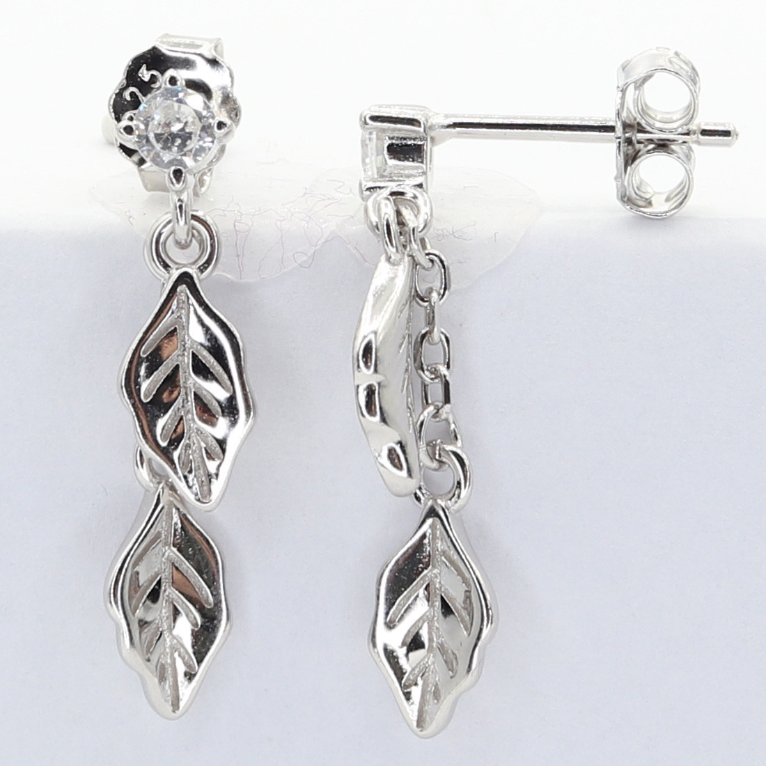 Stříbrné náušnice