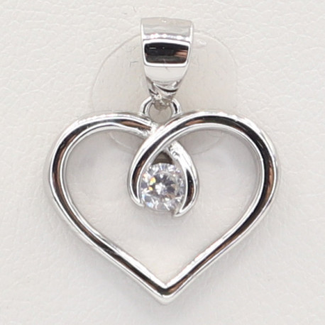 Stříbrný přívěs