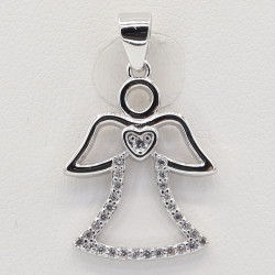 Stříbrný přívěs