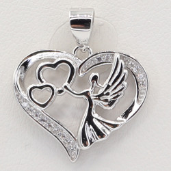 Stříbrný přívěs