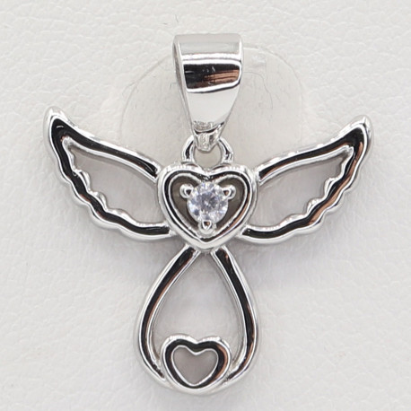 Stříbrný přívěs