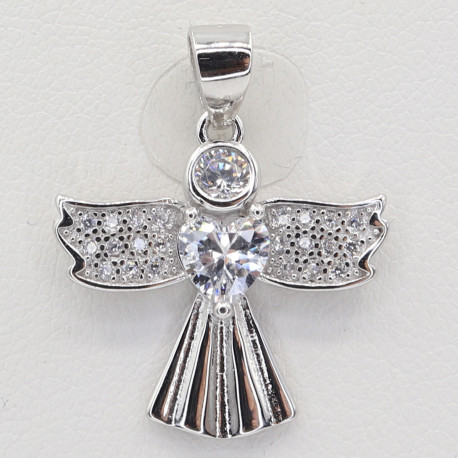 Stříbrný přívěs