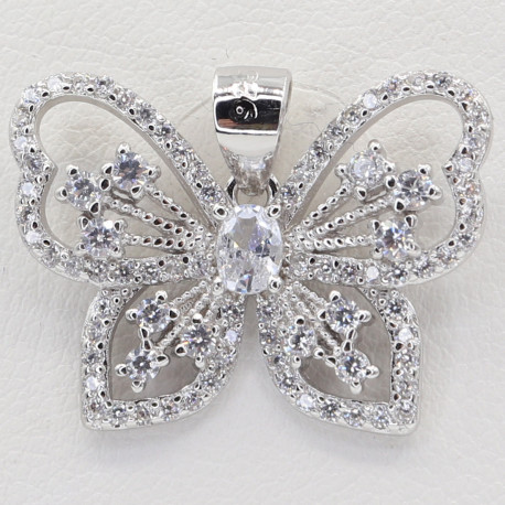 Stříbrný přívěs